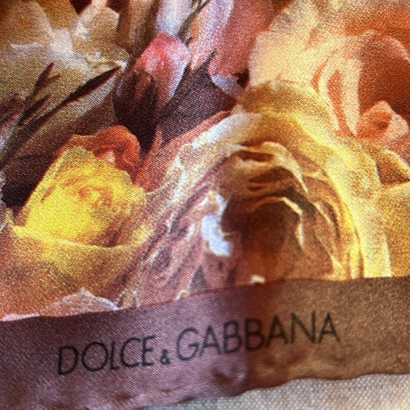 Dolce & Gabbana Silk Scarf - Picture 3 of 10